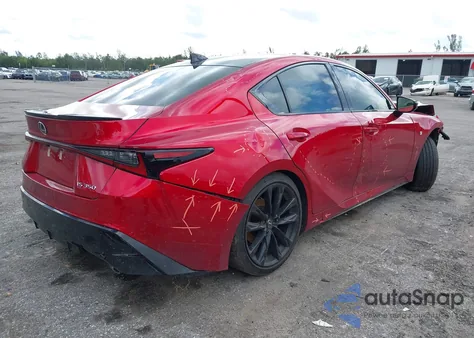 2025 Lexus Is 350 F Sport из США, поврежденный, VIN JTHGZ1B29S5086535